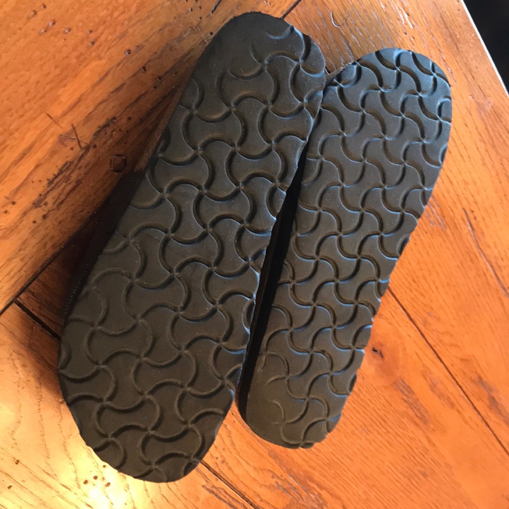 Birki platform slide